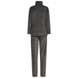 Decoy - Velour Hjemmesæt Grå