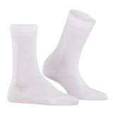 Falke - Cotton Touch Strømpe Hvid