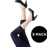 Festival - 3-pack Amelie 3/4 Leggings Dark Blue