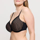 Primadonna - Nako Hjerteformet Bh Sort