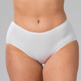 Trofé - Midi Brief Hvid