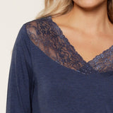 Lingadore - Natkjole Dark Denim