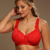 plaisir ulsø - Beate Plain Helkupa BH Röd