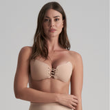Byebra - Skjult Bh Med Snøre Beige