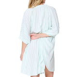 Lingadore - Strand Tunika Mint Stripe