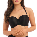 Fantasie - Smoothing Stropløs Bh Sort