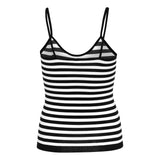 Balzaa - Milano Topp Smal Strop Black/White