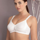 Anita - Amnings BH utan Bygel Vit