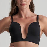 Byebra - Bh Til Dyb Udskæring Sort