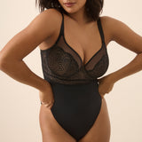 Primadonna - Sophora Bodystocking Svart