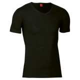 JBS Herre - Bomuld T-shirt V-neck Svart