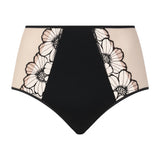 Chantelle - Lush Maxi Trusse Sort/Soft Pink