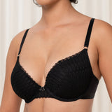 Triumph - Aura Spotlight Push Up Bh Sort