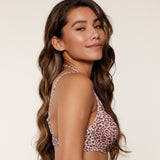 Lingadore - Vatteret Bikini Top Leopard Print