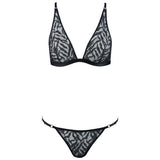 Aubade - Moonlight Triangle Set Black Silver