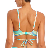 Freya - Summer Reef Plunge Bikini Top Aqua