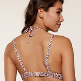 Lingadore - Vatteret Bikini Top Leopard Print