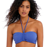 Freya - Jewel Cove Bandeau Plain Azure