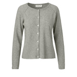 Rosemunde - Cardigan I Uld Og Cashmere Light Grey Melange