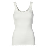 Rosemunde - Silke Tank Top Med Blonde New White