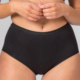 Trofé - 2-pak Bomuld Maxi Trusse Sort