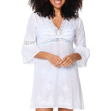 Lingadore - Strand Tunika I Bomuld White