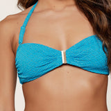 Lingadore - Bandeau Bikini Top Graphic Print