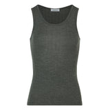 Chantelle - Tank Top I Uld/silke Slate Grey