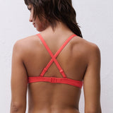 Chantelle - Icon Balconette Bikini Top Bright Coral