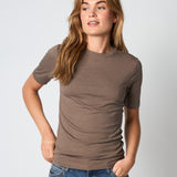 Hype The Detail - Cotton T-shirt Brown