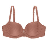 Triumph - Azalea Florale Formstøbt Bh Toasted Almond