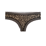 Balzaa - Giftbox 3 Pieces Surprise Me String Svart/Leo/Svart