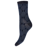 Hype The Detail - Lurex Strømpe Navy