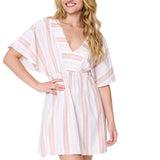 Lingadore - Strand Kjole Beige Stripes