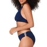 Lingadore - Vatt Triangle Bikini Sæt Admiral