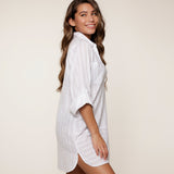 Lingadore - Strandkjole Med V-neck Hvid