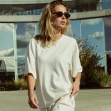Hype The Detail - Sweat T-shirt Powder