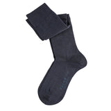 Falke - Softmerino Knæstrømpe Dark Navy