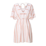 Lingadore - Strand Kjole Beige Stripes