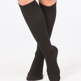 Trofé - Uld Knæstrømpe Sort