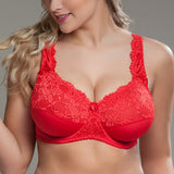 plaisir ulsø - Beate Plain Helkupa BH Röd