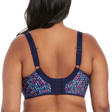 Elomi - Energise Sports Bh Navy Geo