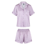 Lingadore - Pyjamas Sæt Kort Mauve Shadow