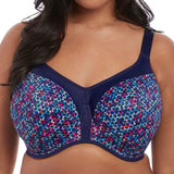 Elomi - Energise Sports Bh Navy Geo