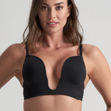 Byebra - Bh Til Dyb Udskæring Sort