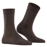 Falke - Cotton Touch Strømpe Dark Brown