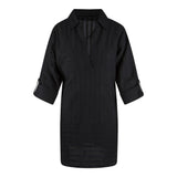 Lingadore - Strandkjole Med V-neck Sort