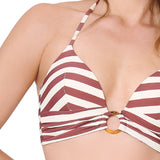 Lingadore - Vatteret Triangle Bikini Sæt Sable