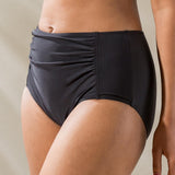 Trofé - Solid Bikini Maxi Trusse Sort