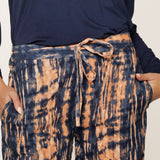 Lingadore - Pyjamas Sæt Tie Dye Dark Denim